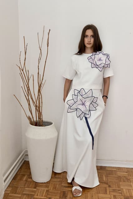 The Bloom Set, handmade dress by Sanja Krojevi, Kruševac - Image 3