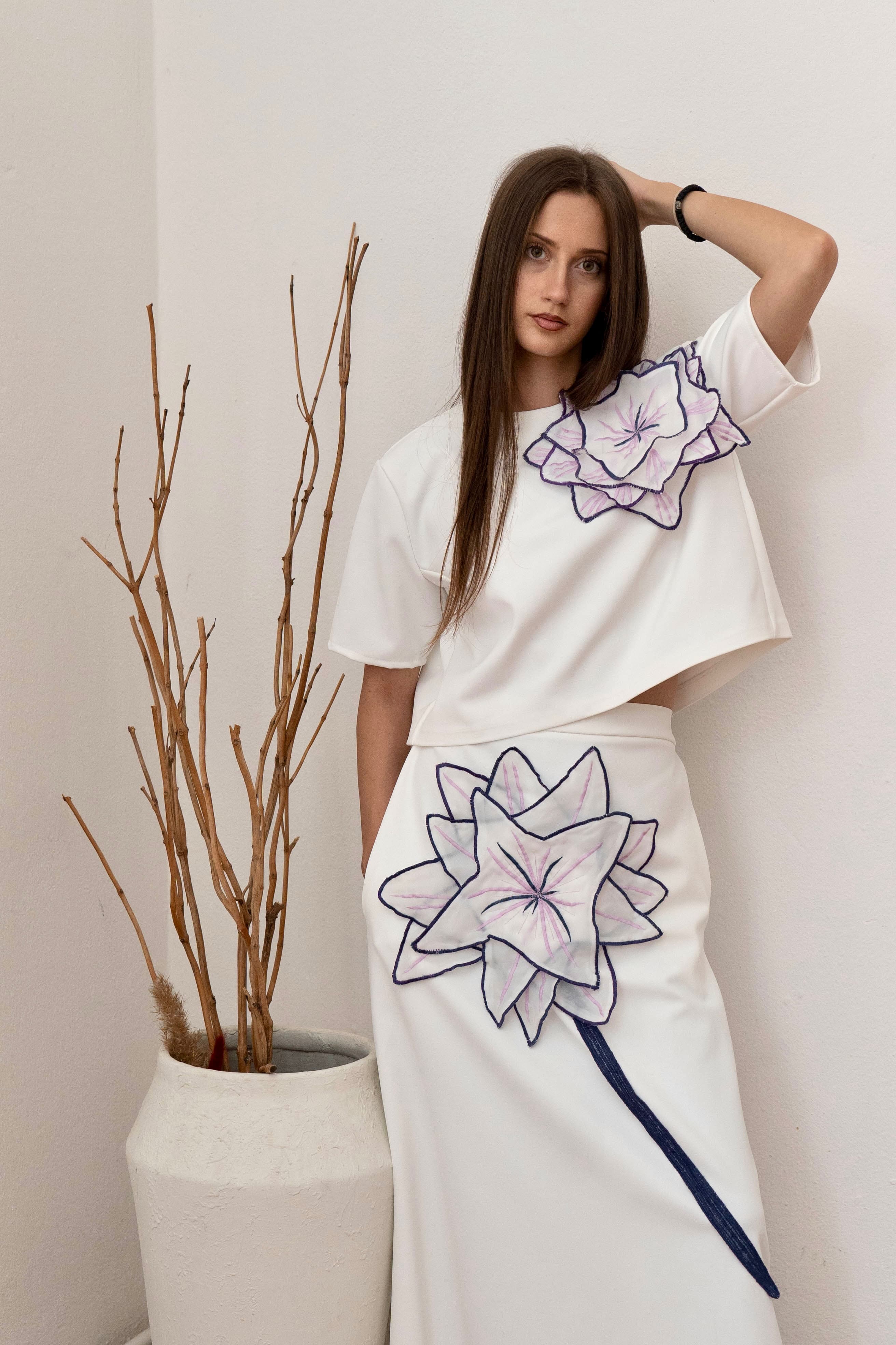 The Bloom Set, handmade dress by Sanja Krojevi, Kruševac - Image 1